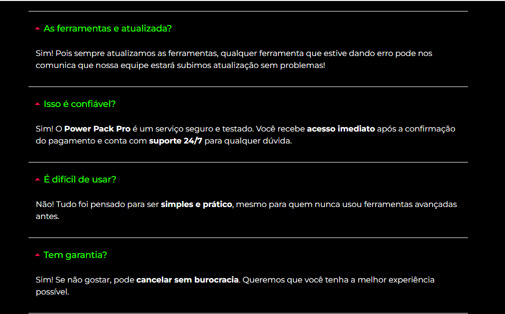 Pacote de Ferramentas